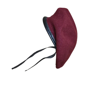 OEM custom logo embroidery printed <b>Beret</b> Cap European and American woolen hats the same style as special forces pure wool <b>Berets</b> - Product Image 3