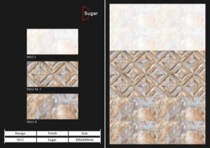 Azulejos Vitrificados Arquitectónicos con Superficie de Acabado Azúcar 300X600MM Diseñados para Espacios Modernos con Acabado Mate Suave - Product Image 4