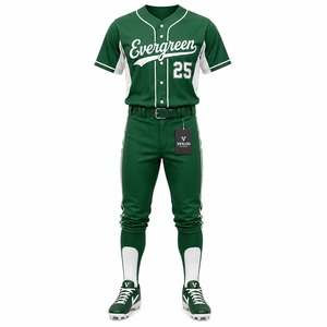 2026 Wholesale Customized Baseball Uniform best Comfortable Regular Fit Team <b>Wear</b> Baseball Uniform for sportswear - Product Image 1