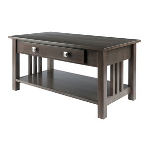 Oyster Grey Stafford Mesa de centro - Product Image 1