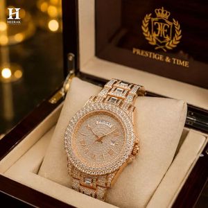 Reloj de Lujo con Diamantes de Imitación de Heerak Diamonds - Reloj de Oro Rosa con Diamantes Cultivados en Laboratorio - Product Image 5
