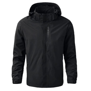 Unisex Hooded Zipper Soft Shell <b>Racer</b> <b>Jacket</b> Waterproof Windproof Breathable Polyester Outdoor Hiking Regular Fit Solid Color - Product Image 3