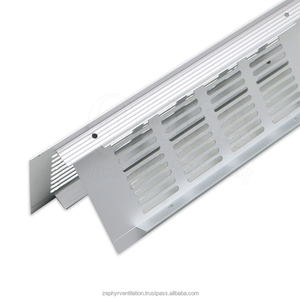 Rejilla de ventilación de aire de aleación de aluminio más vendida, sistemas HVAC para el hogar, cubierta de ventilación decorativa de Pakistán para puerta de armario - Product Image 4