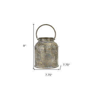 Bougeoir en métal antique pour décoration de bibliothèque de maison pour décorations de jardin et de mariage du fournisseur indien - Product Image 4