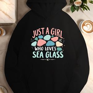 Chica mar cristal mujer casual sudaderas - Product Image 1