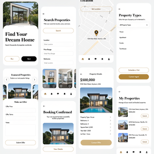 Application Immobilière avec Partage Social de Propriétés - Product Image 3