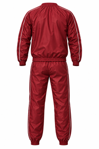 Custom <b>Men</b>’s Sauna <b>Suit</b> Sweat Training Tracksuit <b>Waterproof</b> Weight Loss Workout Pullover Jacket Pants Set OEM Fitness Wear - Product Image 6