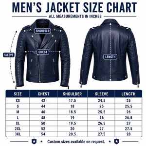 Veste en cuir de haute qualité pour hommes, très élégante et stylée - Product Image 5