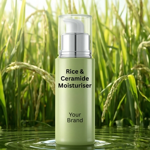 Crema Hidratante Blanqueadora con Ceramidas de Arroz de Marca Privada, Exosomas, Vitamina B12 y CICA para Reparación de la Barrera Cutánea, Servicios OEM y ODM para el Cuidado de la Piel - Product Image 3