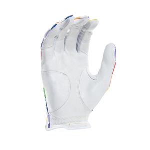 Gant de golf à motif diamant coloré avec construction respirante et légère, paume souple pour une meilleure adhérence, accessoire de sport performant - Product Image 5