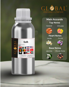 Parfum Inspiré SOFT, Haute Qualité, Premium, Longue Durée, Fournisseurs en Gros, Concentré Multi-Senteurs Quotidien - Product Image 1