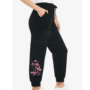 Pantalones Deportivos de Mujer con Bordado de Última Moda, con Costuras Delicadas y Ajuste Cómodo para Uso Diario - Product Image 6