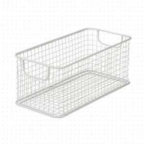 Panier de rangement industriel spacieux en métal, organisateur de rayonnages robuste pour la maison - Product Image 5