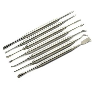 Reusable Stainless Steel Micro Oral Surgery Instrument Kit Dental Surgical Tools with Dental <b>Mirror</b> Professional Set Java Surgic - Product Image 4