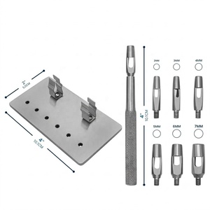 High Quality Keyes Dermal <b>Punch</b> <b>Set</b> 4" Dermatology Surgical Instruments German Stainless Steel Reusable Autoclavable Orthopedic - Product Image 3
