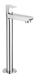 Robinet de lavabo de salle de bain en laiton chromé, robuste, avec corps d'extension, à poser sur comptoir, usage intensif - Product Image 3