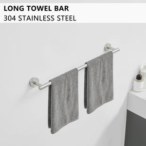 8-Piece <b>Brushed</b> Nickel Bathroom Accessory Set Stainless Steel Hardware Including Paper Holders <b>Bath</b> Towel Bar Racks - Product Image 4