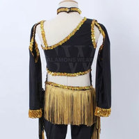 Ensemble d'uniformes de majorettes SALAMONS WEARS de qualité supérieure pour adultes, costumes de performance élégants et légers en Spandex/Polyester pour équipes de défilé