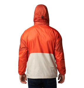 Veste coupe-vent réversible à col roulé pour homme avec logo personnalisé, 100% polyester, fermeture éclair imperméable, randonnée, extérieur, hiver - Product Image 5