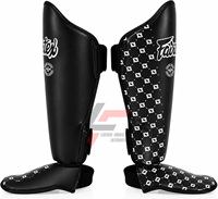 Protection de tibia en cuir de qualité supérieure pour MMA, Muay Thai, Boxe FairTax – Fabrication en gros directe usine