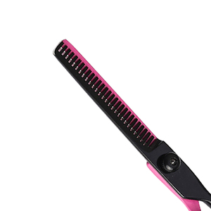 Juego de Tijeras Profesionales para Cortar Cabello de 6'', Tijeras de Entresacar de Acero Inoxidable, Herramientas de Estilismo para Barbería y Salón, Logotipo Personalizado OEM - Product Image 5