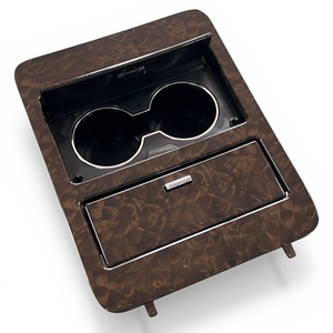 Portavasos para Consola Central 07-14, Acabado en Madera Oscura para Camionetas Chevy GMC Tahoe Yukon Silverado Sierra y SUV OE 23164631 - Product Image 1