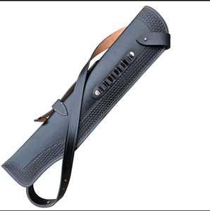 Meilleures ventes : Carquois arrière en cuir pour flèches, fait main, avec sangle réglable, léger, accessoire de chasse et de tir à l'arc, profil bas - Product Image 2