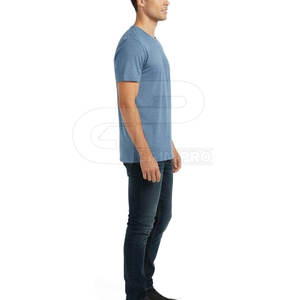 เสื้อยืดลำลองผู้ชายสุดเทรนดี้ ผลิตจากเส้นใยไม้ไผ่ เนื้อผ้านุ่ม ระบายอากาศได้ดี ทรงทันสมัยและสวมใส่สบายทุกวัน - Product Image 5