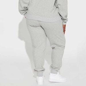 Cropped Top Corset Hoodie Jogger <b>Set</b> Custom Logo High Quality <b>Set</b> Casual Outfits Sweatsuit <b>Set</b> <b>Women</b> Fleece Tracksuit - Product Image 3