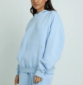Conjunto de Sudadera de Cuello Redondo y Pantalones Relajados para Mujer, Fabricante de Ropa al por Mayor con Logotipo Personalizado OEM/ODM y Marca Privada - Product Image 3