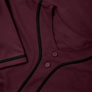Camiseta Deportiva de Béisbol para Hombre con 6 Botones, Cierre Frontal, Estilo Urbano, para Estadio y Equipo Atlético - Product Image 6