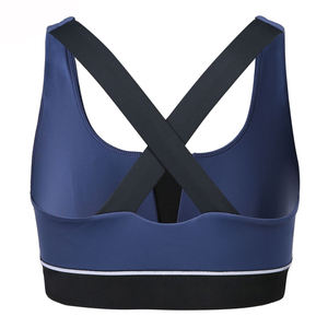 Soutien-gorge de sport pour femme de haute qualité, vente en gros, antibactérien, écologique, maintien moyen, grandes tailles, couleurs personnalisées - Product Image 6