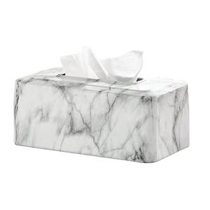 Boîte à mouchoirs métallique moderne en acier inoxydable argenté boîte de rangement rectangulaire pour serviettes en métal porte-mouchoirs en papier pour mariage - Product Image 1