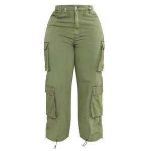 Pantalones Cargo Cómodos para Mujer, Transpirables, de Secado Rápido, Diseño Personalizado, Múltiples Bolsillos, Pantalones Cargo Casuales, Pantalones Jogger - Product Image 2