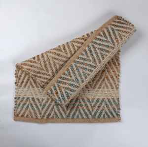 8ft X 5ft Handloom Jacquard Jute <b>Rug</b> Eco Friendly Sustainable Modern Flooring Decor Carpet for Home Hotel Office Banquet Wedding - Product Image 3