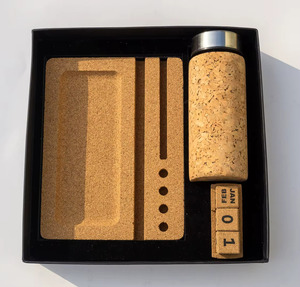 Hermoso Cuaderno de Paja de Trigo con Cierre Elástico y Bolígrafo a Juego, Set de Regalo Corporativo Promocional en Caja - Product Image 3