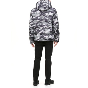Custom Logo OEM Men's Winter Stand Collar Puffer Jacket 100% Polyester Outdoor Warm <b>Bubble</b> <b>Coats</b> Quilted Camo Colors Front - Product Image 2