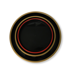 ถาดพลาสติกสีดำขอบแดงสำหรับใช้ในครัวเรือน - Product Image 3