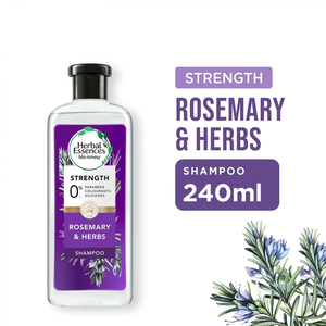 Champú herbario Bio Renew con romero y hierbas diseñado para fortalecer el cabello, añadir brillo y mantener la salud del cuero cabelludo 240 ml - Product Image 3