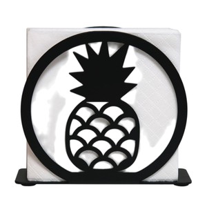 Porta Servilletas de Hierro con Acabado en Polvo Negro Mate en Forma de Gato, Diseño Minimalista, para Decoración del Hogar y Eventos - Product Image 4