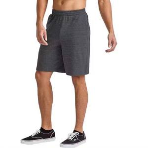 Pantalones cortos casuales de felpa gruesa para hombre, con estampado personalizado, estilo urbano, hip hop, algodón, felpa francesa. - Product Image 3