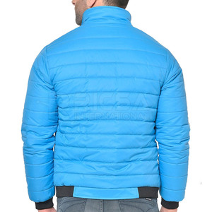 Thermal Cold Weather Men Puffer <b>Jacket</b> <b>Waterproof</b> Wind Resistant <b>Padded</b> Lightweight Outdoor Zipper Front Eco-Friendly Casual - Product Image 4