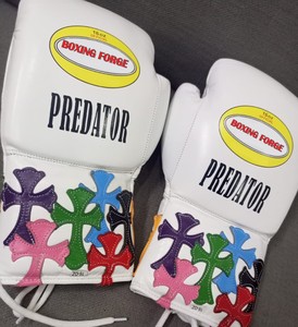 Guantes de Boxeo de Cuero Vacuno Genuino de Primera Calidad |   Proveedor Mayorista de Fabricación OEM con Logotipo de Marca Personalizado - Product Image 2