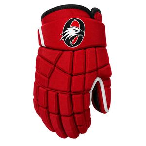 Red Ice Hockey Gloves Sports Protective Equipment Team <b>Game</b> Gear Training Gloves Outdoor Competition Wear for Hockey Players - Product Image 1