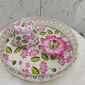 Bandeja de Servir Multiusos de Madera Maciza, Bandeja para Té, Café, Desayuno, Exhibición de Alimentos, Personalización Disponible - Product Image 2