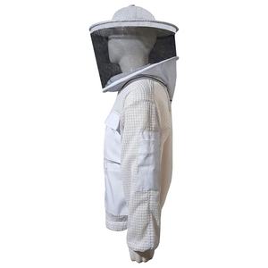 แจ็กเก็ตสำหรับเลี้ยงผึ้งที่ทนทานพร้อมผ้ากันต่อยและปรับขนาดได้เพื่อความสบายตลอดทั้งวัน - Product Image 5