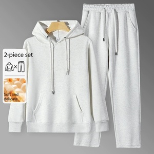 เสื้อฮู้ดดี้และกางเกงวอร์มผ้าฝ้าย 320 กรัม สีพื้น สำหรับผู้ชายและผู้หญิง สไตล์ลำลอง ราคาโรงงานจากบังกลาเทศและจีน - Product Image 6