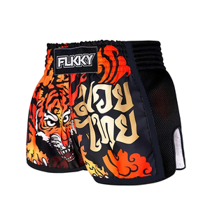 2026 Trending Designs Fight Wear Manufacturer Bulk Cheap Marital Arts Clothing Cage Fighting Muay Thai Trunks Printed MMA Shorts - Product Image 1