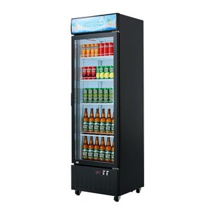 Refrigerador Comercial con Puerta de Vidrio, Enfriador de Bebidas de 12.7 Pies Cúbicos, Exhibidor - Product Image 1