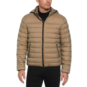 Men's Puffer Jacket Winter <b>Wind</b> <b>Breaker</b> Bomber Jacket Poly Filled Outwear Clothing Casual Quilted Jacket Long Sleeve - Product Image 5